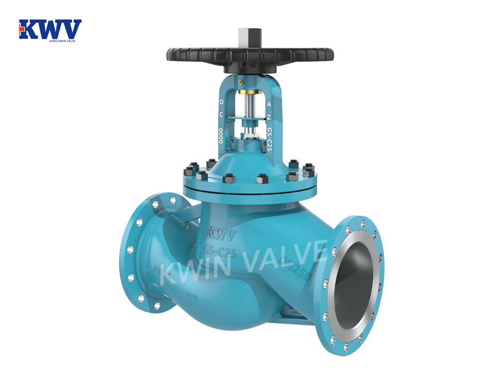 DIN Bellows Seal Globe Valve DN250